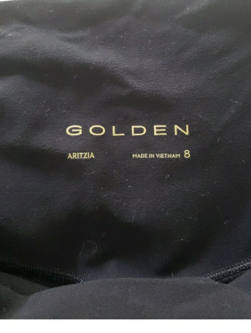Aritza Golden Flare Leggings- 8